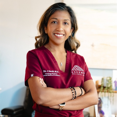 Jackcy Jacob, MD, Founder & Medical Director, Ascend Wellness MD, Associate Professor of Medicine at Guest Speaker