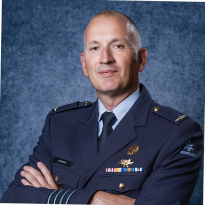 Air Commodore Vincent Lengkeek, Chair, NATO Advisory Committee on GEOINT and IMINT (NACGI) at NATO HQ