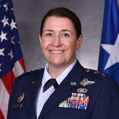 Major General AnnMarie Anthony, Director of the Joint Electromagnetic Spectrum Operations Center at US Strategic Command