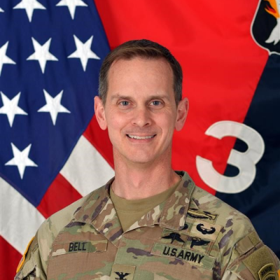 Colonel Ryan Bell, Commander, 3rd Brigade, 101st Airborne Division at US Army