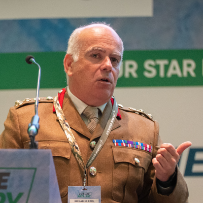 Brigadier Paul Hughes B.Eng (Hons) MBA C.Eng MAPM FRAeS