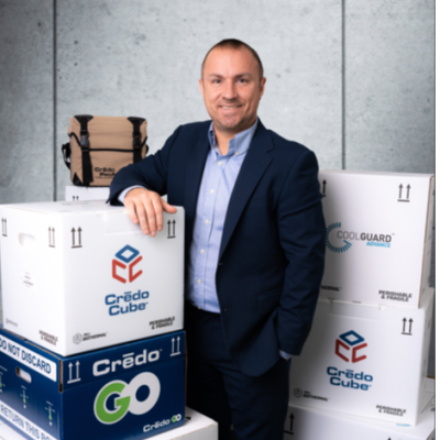 Ben Singleton, Global Head of Sales at Peli Biothermal