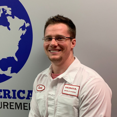 Jacob McCombs, MRO Sourcing and Strategy at Honda of America Mfg.