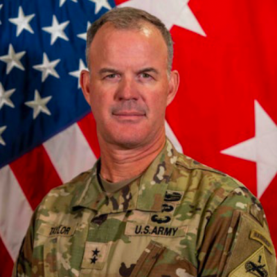 Major General Curt Taylor, Commanding General, 1st Armored Division and Fort Bliss at US Army