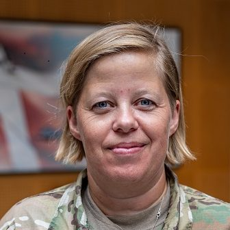 Captain Mette Stab-Johansen