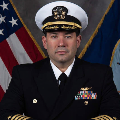 Captain David M. Halpern, Commodore, Naval Test Wing Pacific at U.S. Navy