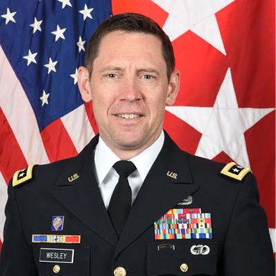 Lieutenant General (Ret.) Eric Wesley