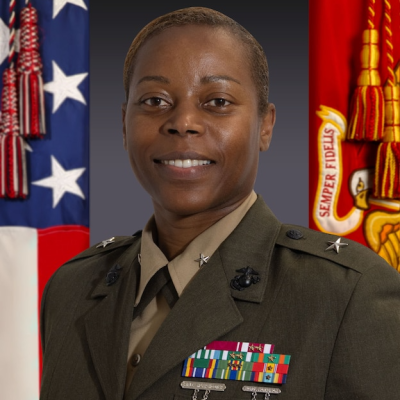 Brigadier General Tamara Campbell, Commander, Marine Corps Systems Command at US Marine Corps
