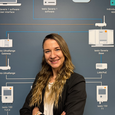 Nicole Piper, Product Manager at Testo Saveris