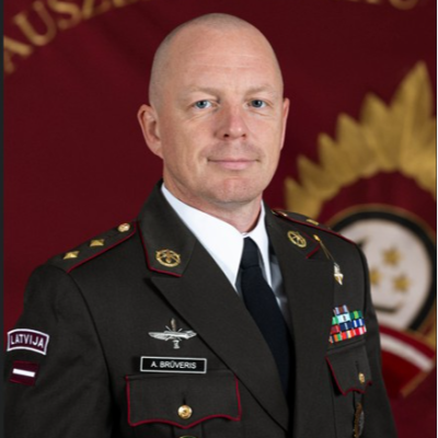 Lieutenant Colonel Andris Brūveris