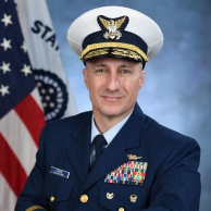 Rear Admiral Adam Chamie, Commander, Southeast District; Director, DHS Operation Vigilant Sentry at U.S. Coast Guard