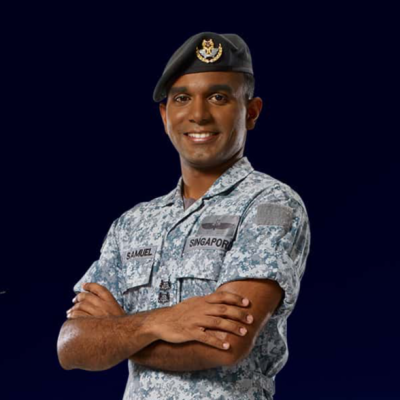 Colonel John Nehemiah Samuel, Commander, Joint Intelligence Command at Singaporean Armed Forces