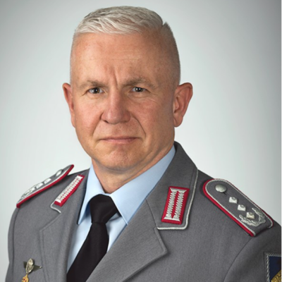Colonel Oliver Esdar, DCOS Joint Intel, Cyber and Information Domain Service Command at Bundeswehr