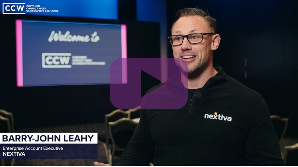 Sponsorship Opportunities at CCW UK Executive Exchange: Barry-John Leahy Nextiva Testimonial