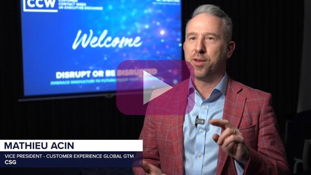 Sponsorship Opportunities at CCW UK Executive Exchange: Mathieu Acin CSG Testimonial