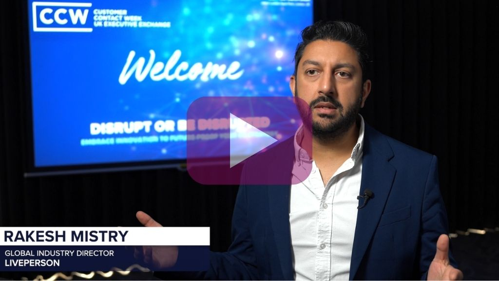 Sponsorship Opportunities at CCW UK Executive Exchange: Rakesh Mistry LivePerson Testimonial