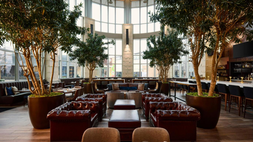 Archer Hotel Austin lobby and interiors