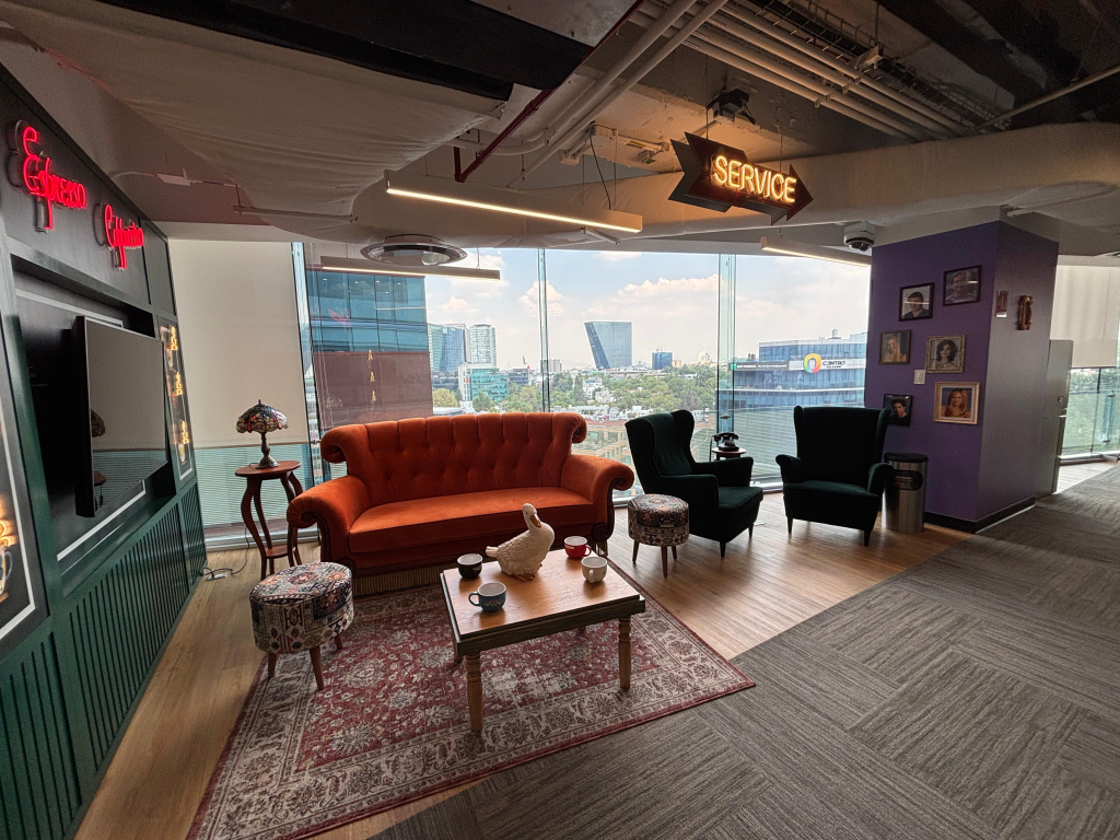 Warner Bros. Discovery decorated office space