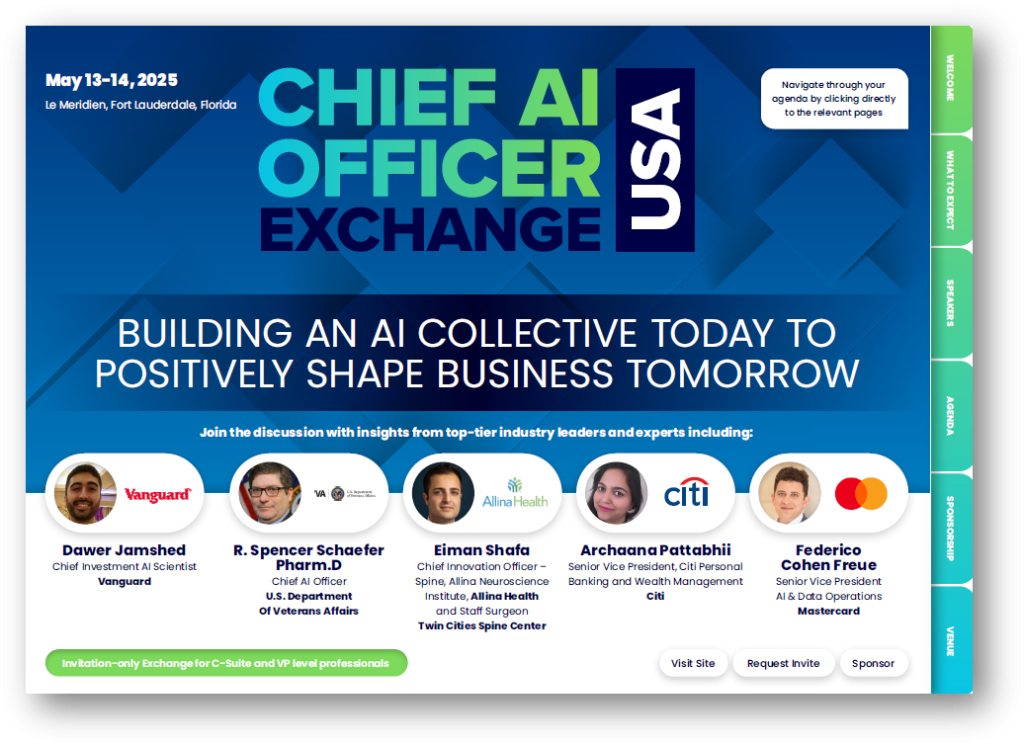 Chief AI Officer Exchange 2025 - Official Brochure