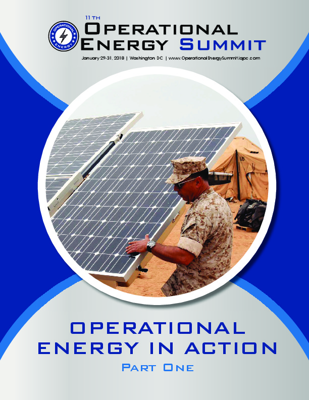 Operational energy in action