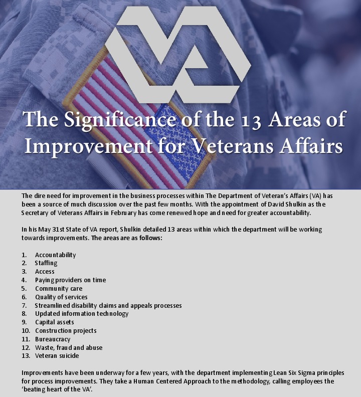 The Significance of the 13 Areas of Improvement for Veterans Affairs