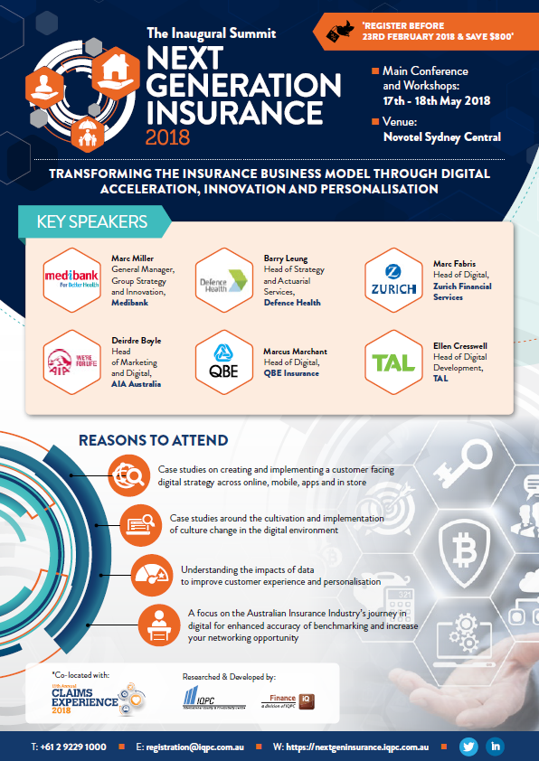 View Final Program: Next Generation Insurance 2018