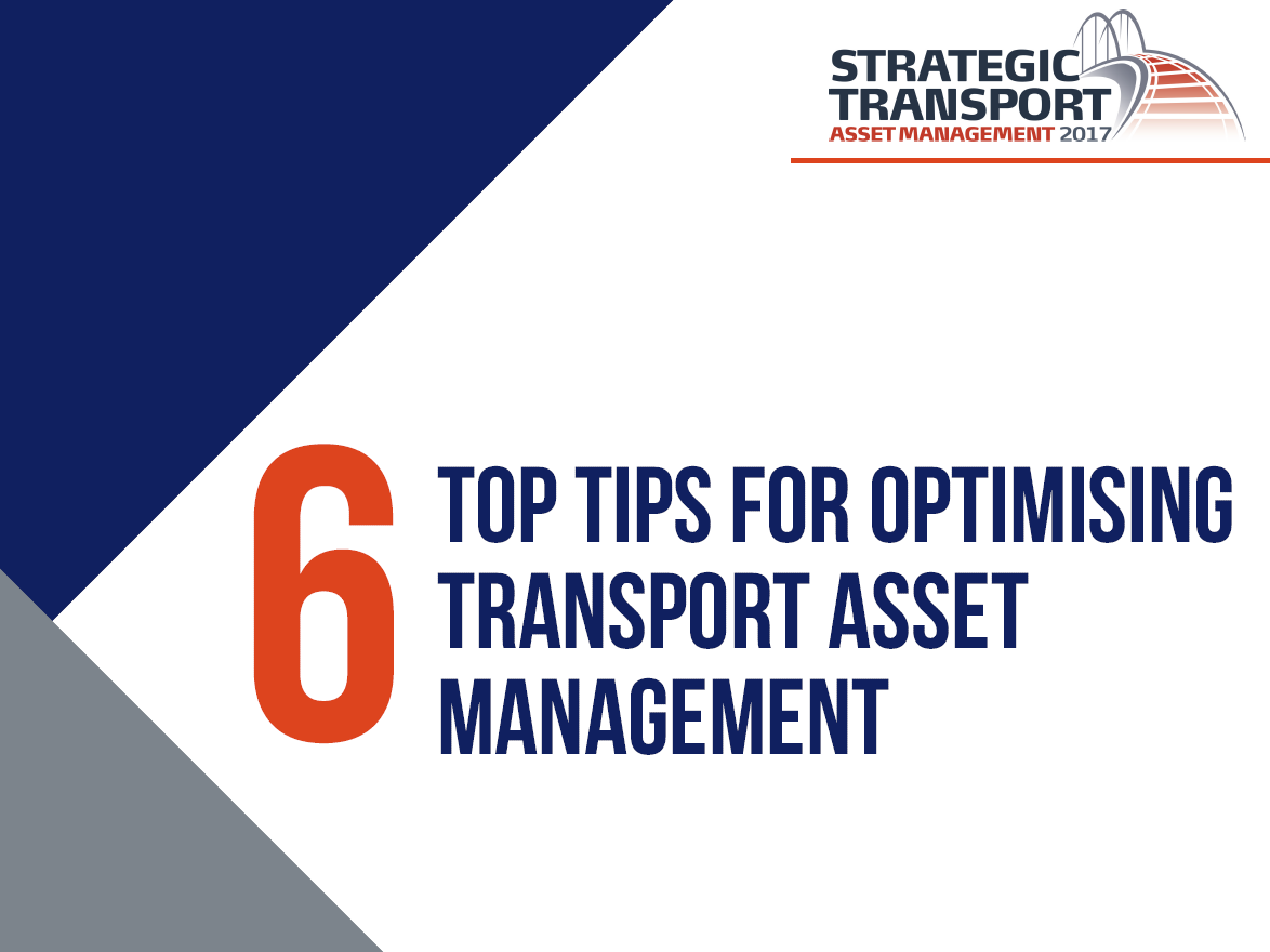 6 Top Tips for Optimising Transport Asset Management