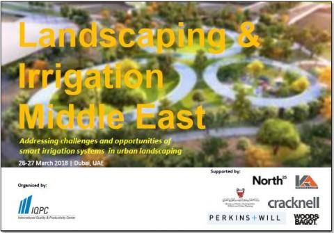 Agenda Preview - Landscaping & irrigation Middle East