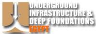 Underground Infrastructure and Deep Foundations Egypt 2018